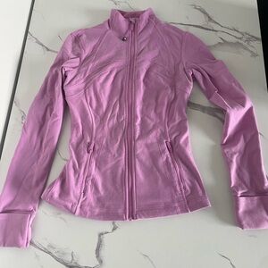 Limited edition Lululemon athletica baby pink Jacket